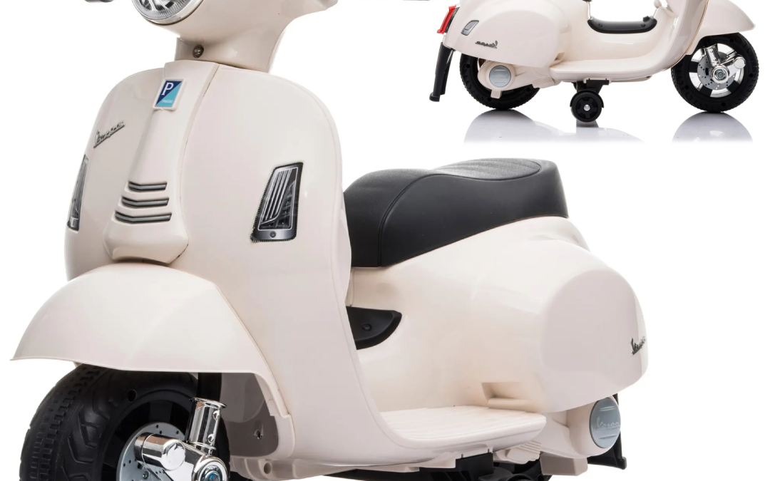 Skuter dla dzieci Vespa – włoski styl i dobra zabawa w jednym